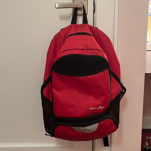 RED SOCCER BAG main image 4
